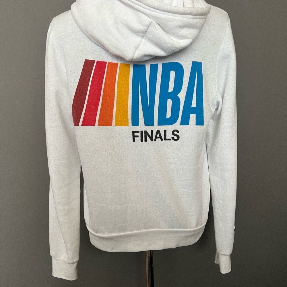 Aviator Nation White Unisex “NBA Finals”Hoodie M rare!! USA